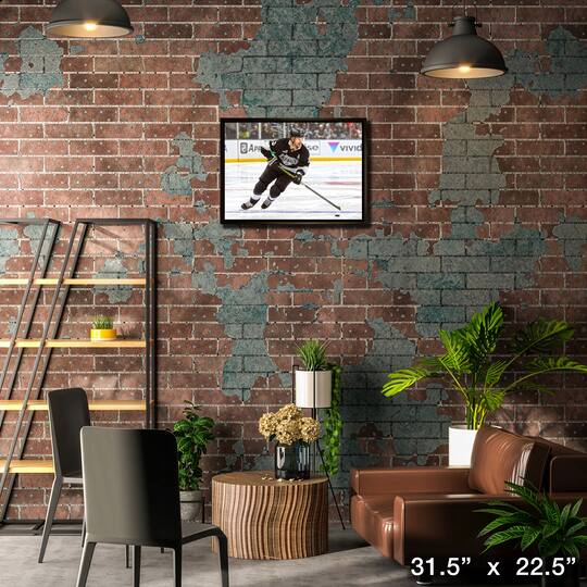 Adrian Kempe 20" x 29" Framed Canvas Los Angeles Kings 31.5" x 22.5"